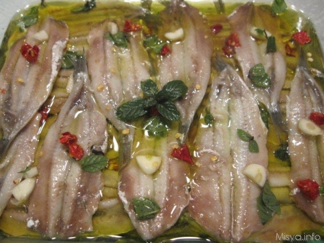 Alici marinate