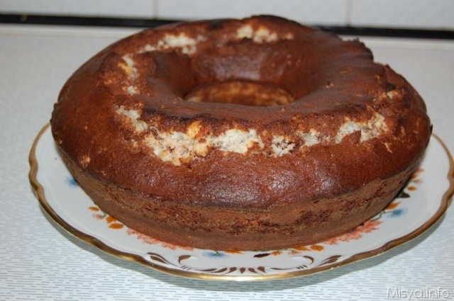 Ciambella al cacao e cocco