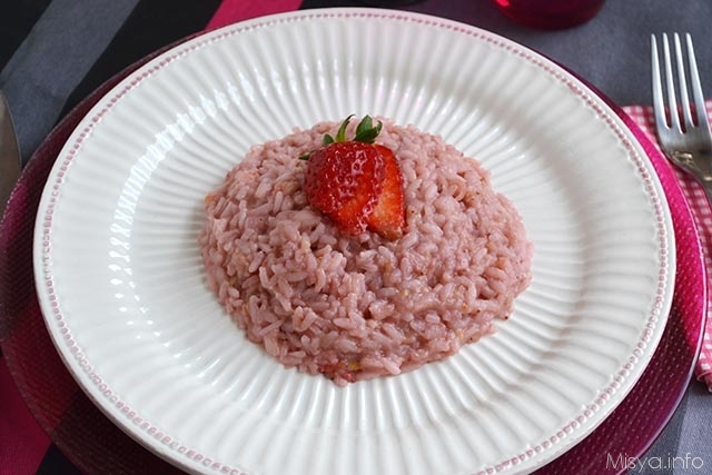 Risotto alle fragole