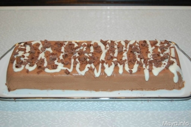 Bavarese al cioccolato