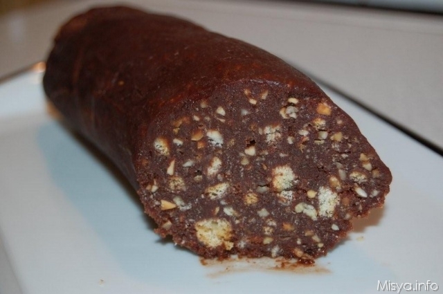 Salame di cioccolato alla nutella