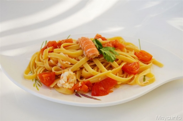 Linguine agli scampi