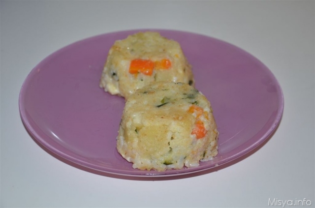Timballini di riso e verdure