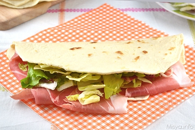Piadine bimby