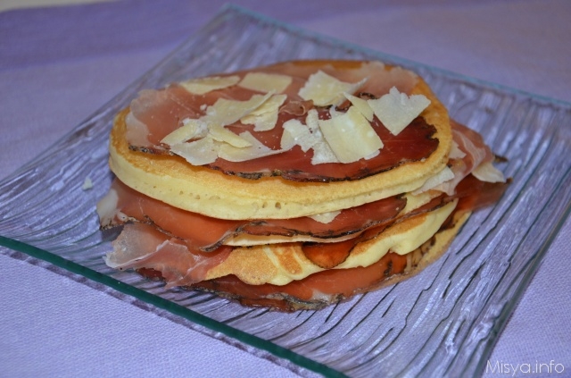 Pancakes salati