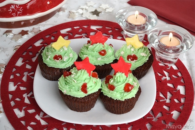 Cupcakes di Natale