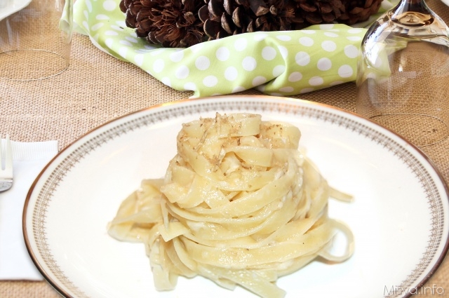 Tagliatelle Al Tartufo Ricetta Tagliatelle Al Tartufo Di Misya