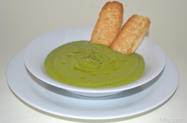 Vellutata di piselli