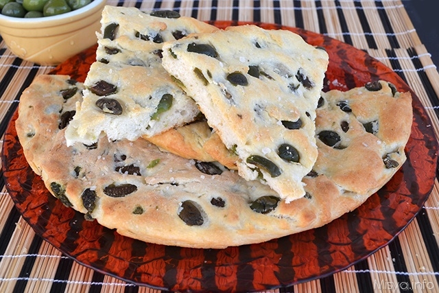 Focaccia alle olive