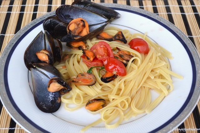 » Linguine Con Le Cozze - Ricetta Linguine Con Le Cozze Di Misya