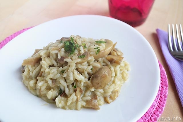 Risotto con i funghi