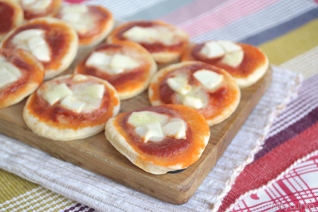 Pizzette al Philadelphia