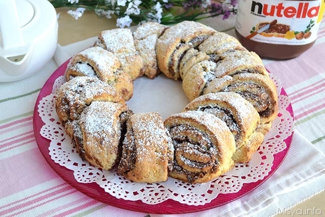 Corona alla Nutella