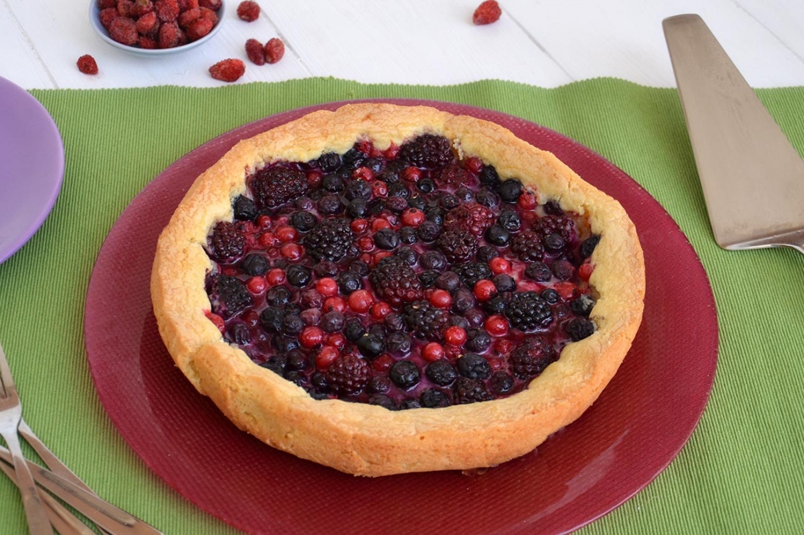 Torta ai frutti di bosco