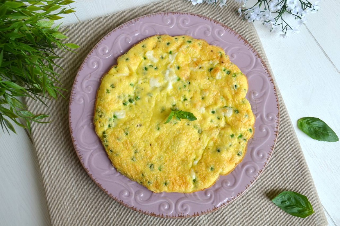 » Frittata di piselli Ricetta Frittata di piselli di Misya
