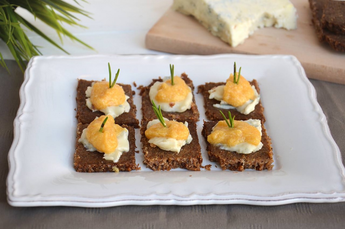 » Crostini con zucca e Ricetta Crostini con zucca e
