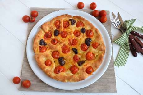 Focaccia Con Esubero Di Pasta Madre Ricetta Di Misya