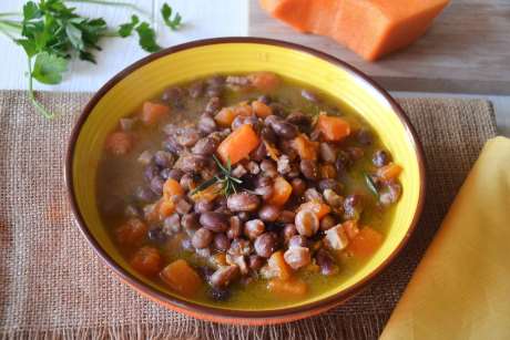 Zuppa Di Fagioli - Ricetta Di Misya